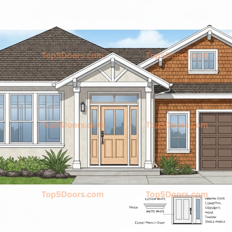 Hawaii closet french door coastal Door