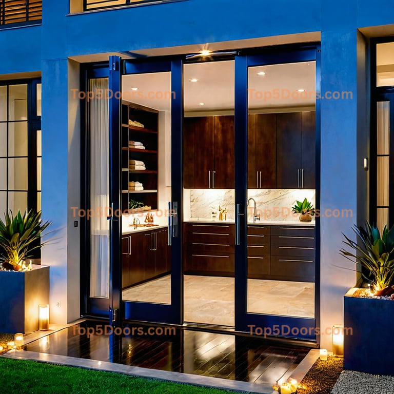 Hawaii closet french door minimalist Door