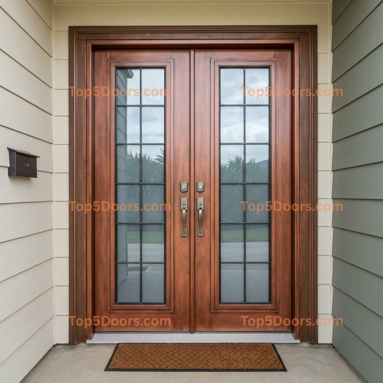 Hawaii double industrial Door