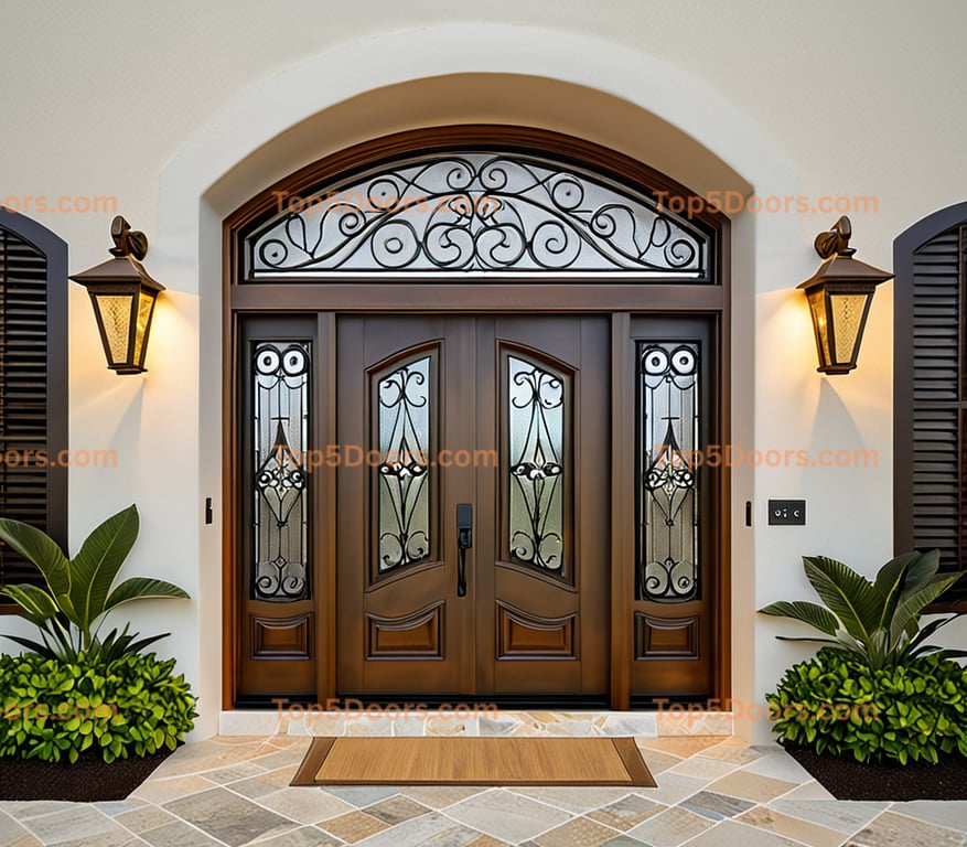 Hawaii double mediterranean Door