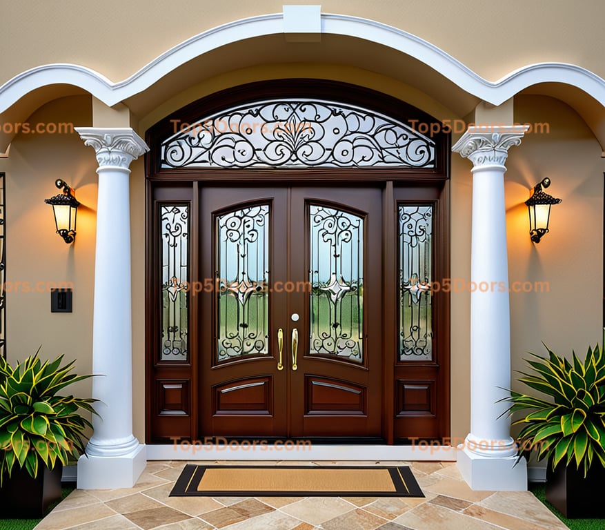 Hawaii french door korean modern Door