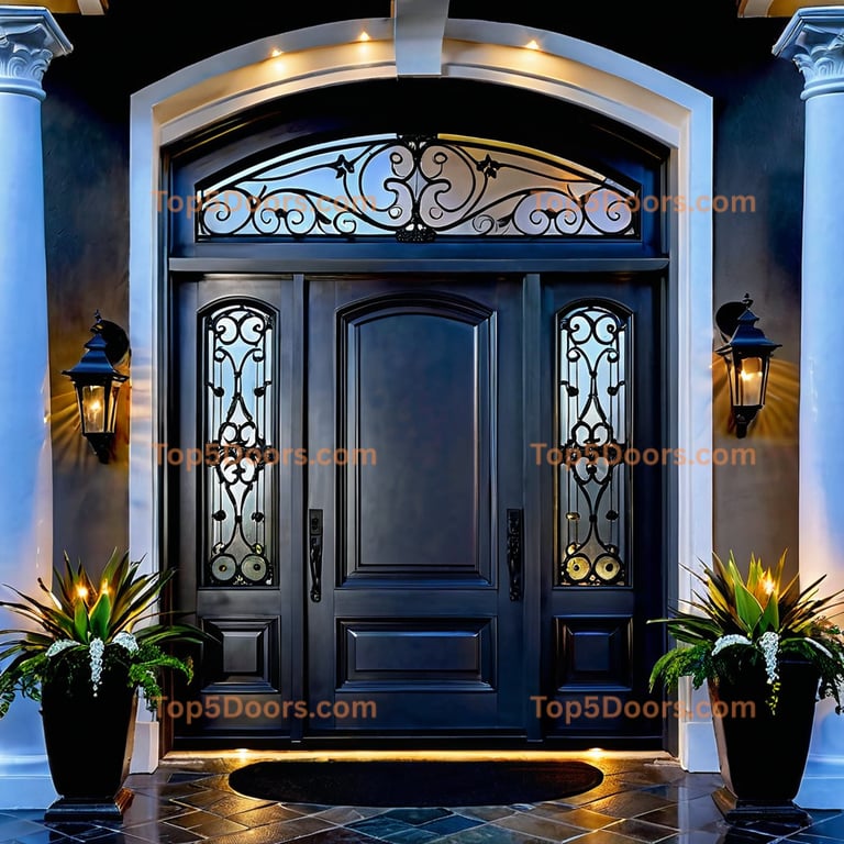 Hawaii front entry door french country Door