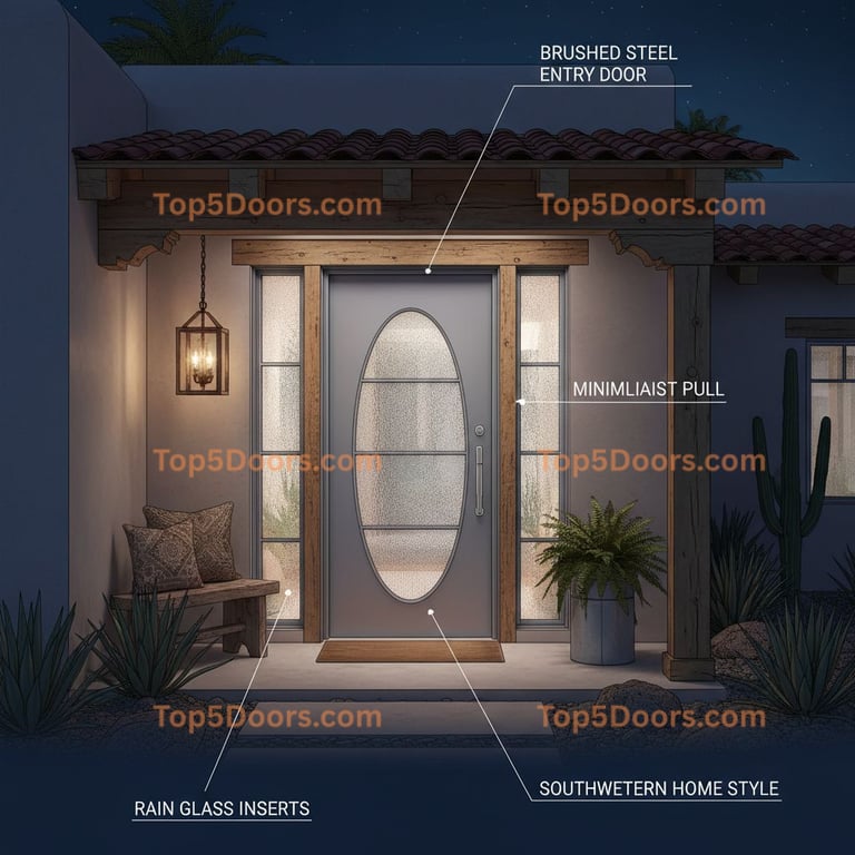 Hawaii front entry door southwestern Door