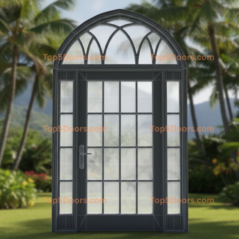 Hawaii office door victorian Door