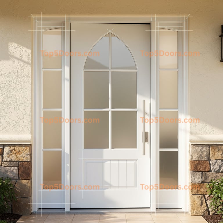 Hawaii pivot mediterranean Door