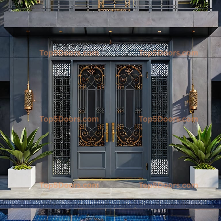 Hawaii pivot modern Door