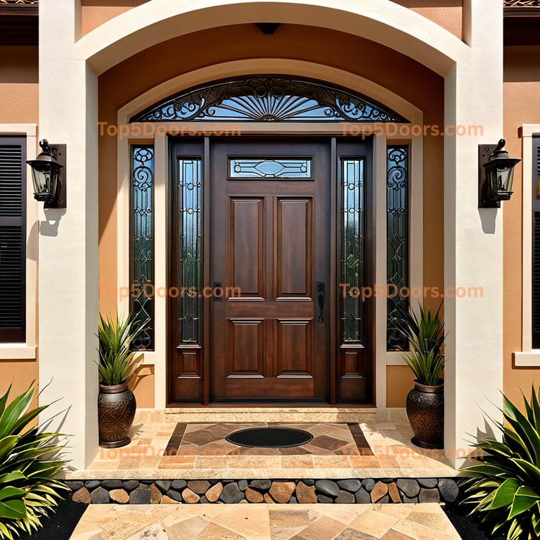 Hawaii pivot coastal Door
