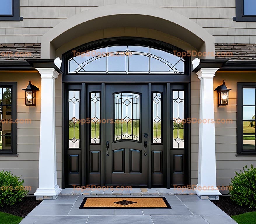 Idaho double craftsman Door