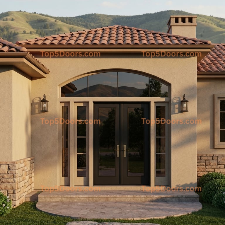 Idaho french door tuscan Door
