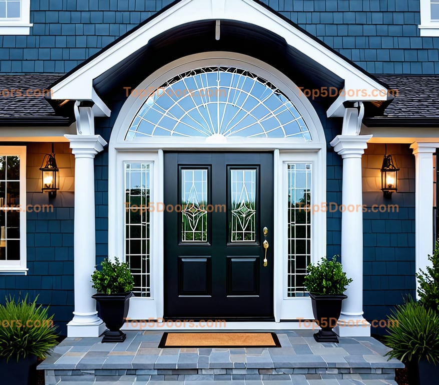Idaho french door coastal Door