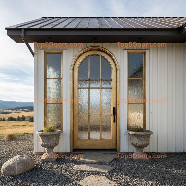 Idaho french door modern farmhouse Door