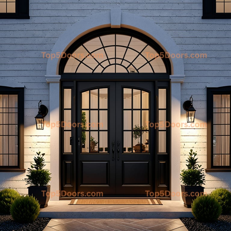 Idaho front entry door french country Door