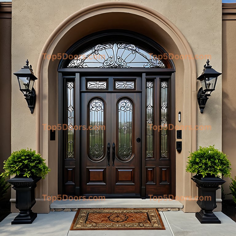 Idaho office door victorian Door