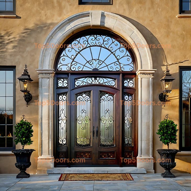 Idaho patio door tuscan Door