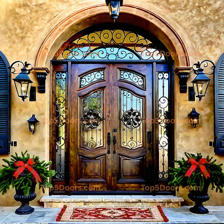 Idaho pivot spanish colonial Door