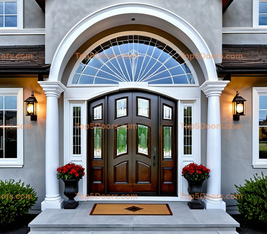 Idaho pivot korean modern Door