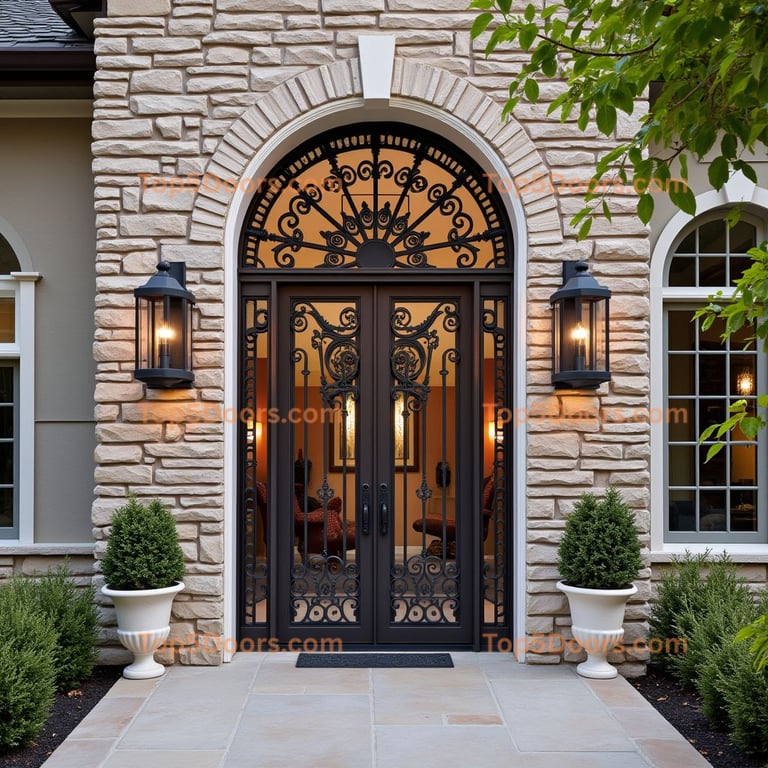 Idaho wine cellar door modern Door