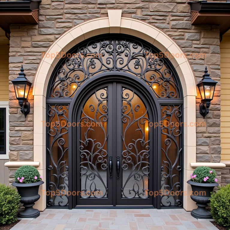 Idaho wine cellar door craftsman Door