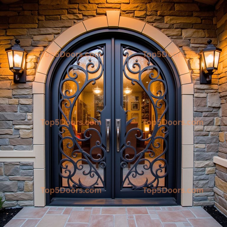 Idaho wine cellar door japanese zen Door