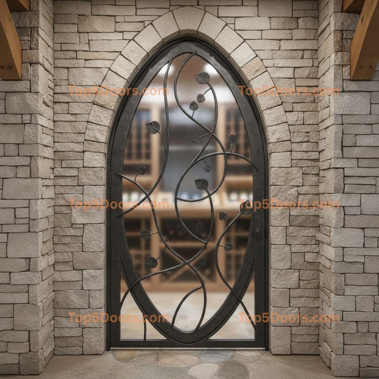 Idaho wine cellar door scandinavian Door