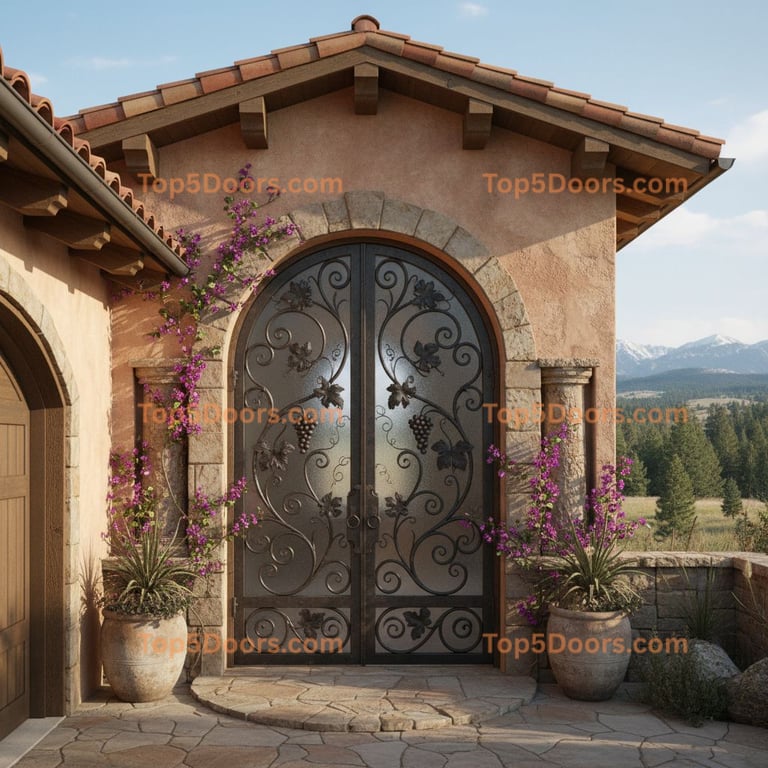 Idaho wine cellar door mediterranean Door