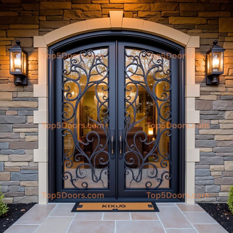 Idaho wine cellar door modern Door