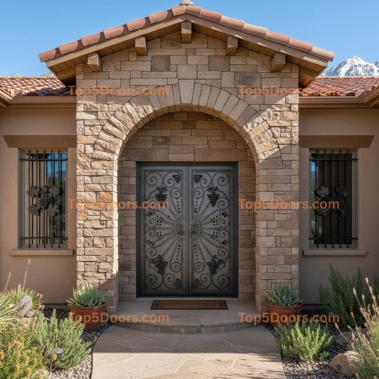Idaho wine cellar door southwestern Door