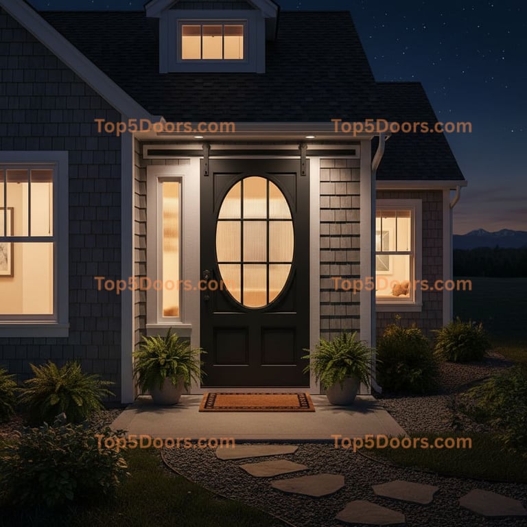 Idaho wrought iron barn door cape cod Door