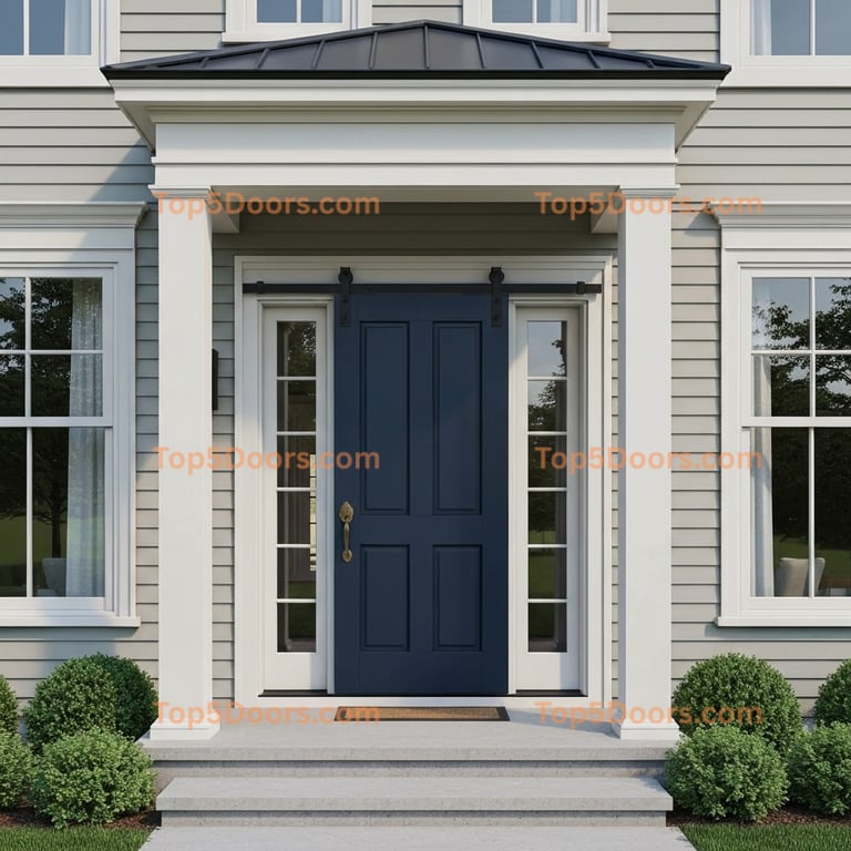 Illinois barn door georgian Door