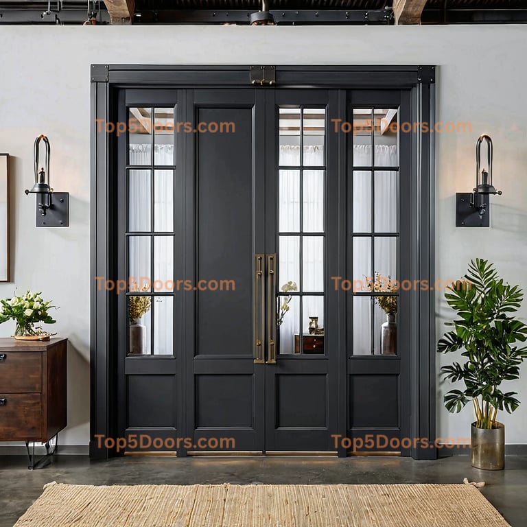 Illinois closet french door industrial Door