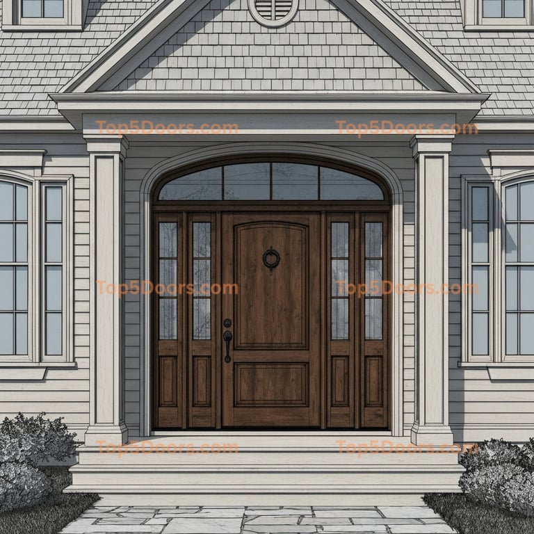 Illinois closet french door french country Door