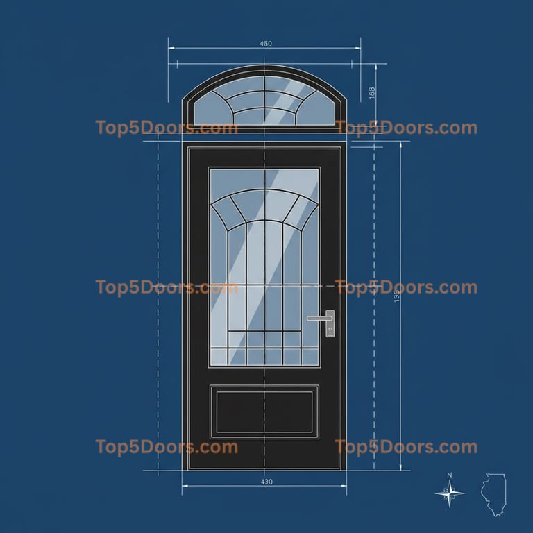 Illinois closet sliding door scandinavian Door