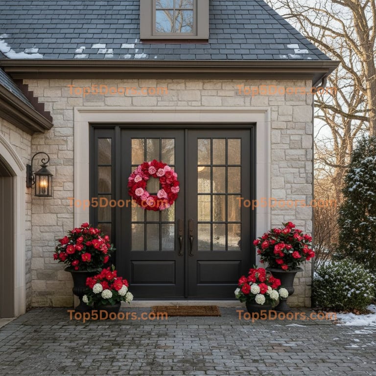 Illinois double french provincial Door
