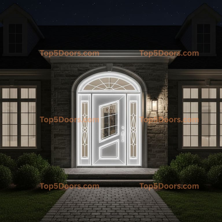 Illinois entry door georgian Door