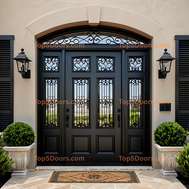 Illinois french door spanish colonial Door