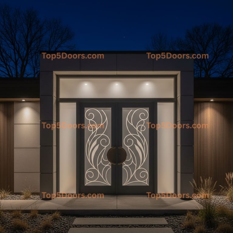 Illinois french door minimalist Door