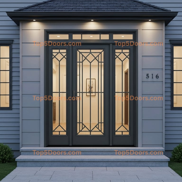 Illinois patio sliding door japanese zen Door