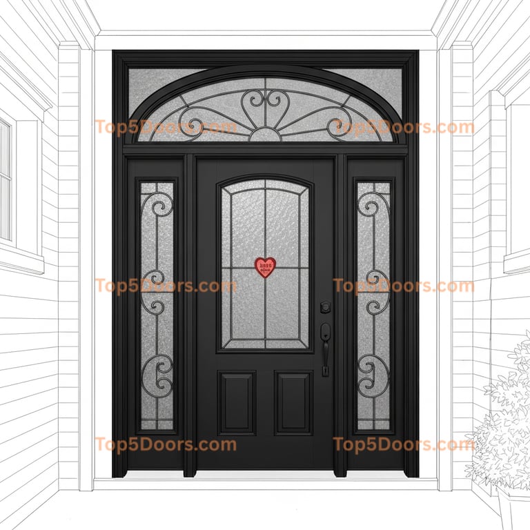 Illinois pivot craftsman Door