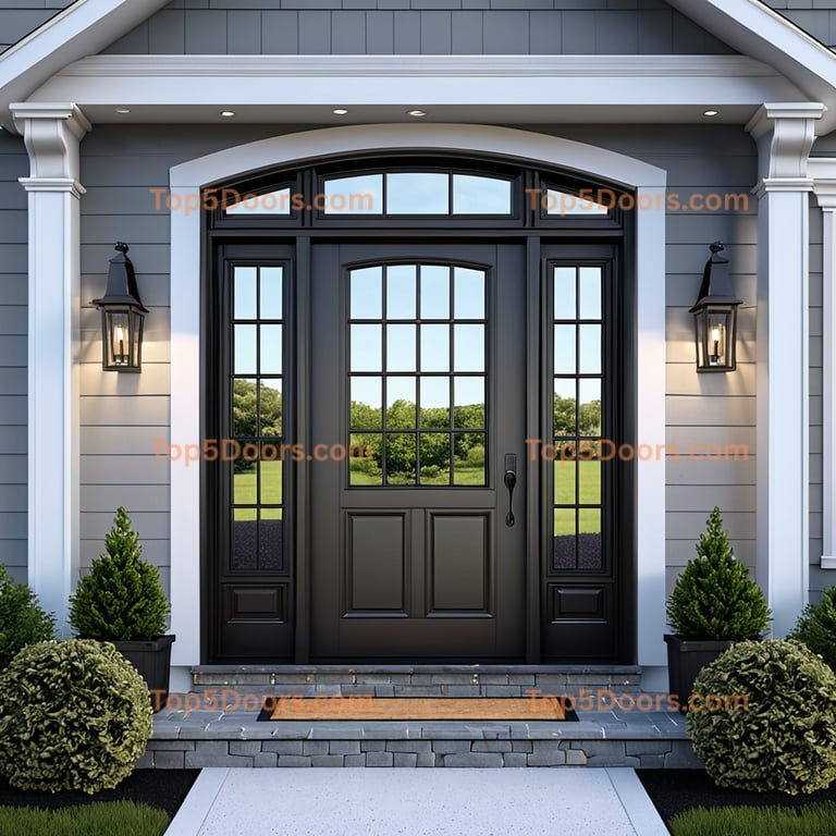 Illinois single modern farmhouse Door