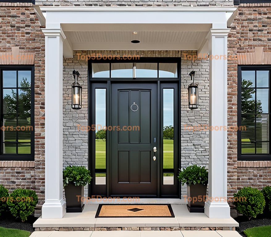 Illinois single minimalist Door