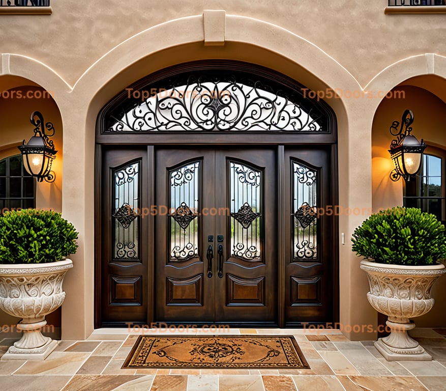 Illinois single spanish colonial Door