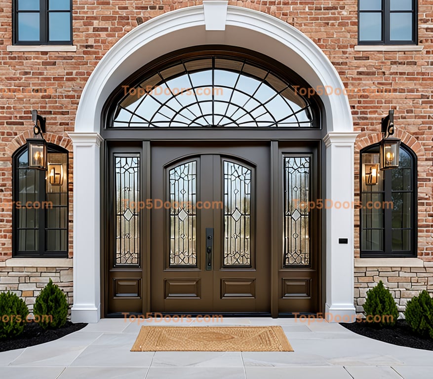 Illinois steel frame scandinavian Door