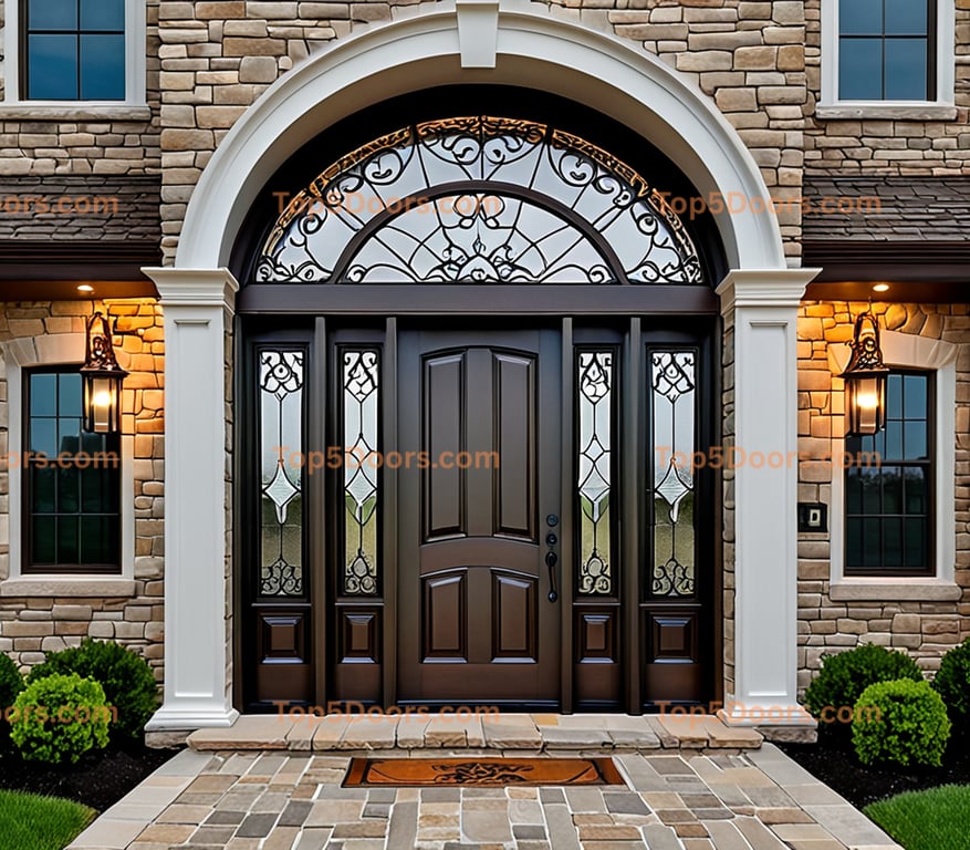 Illinois steel frame georgian Door
