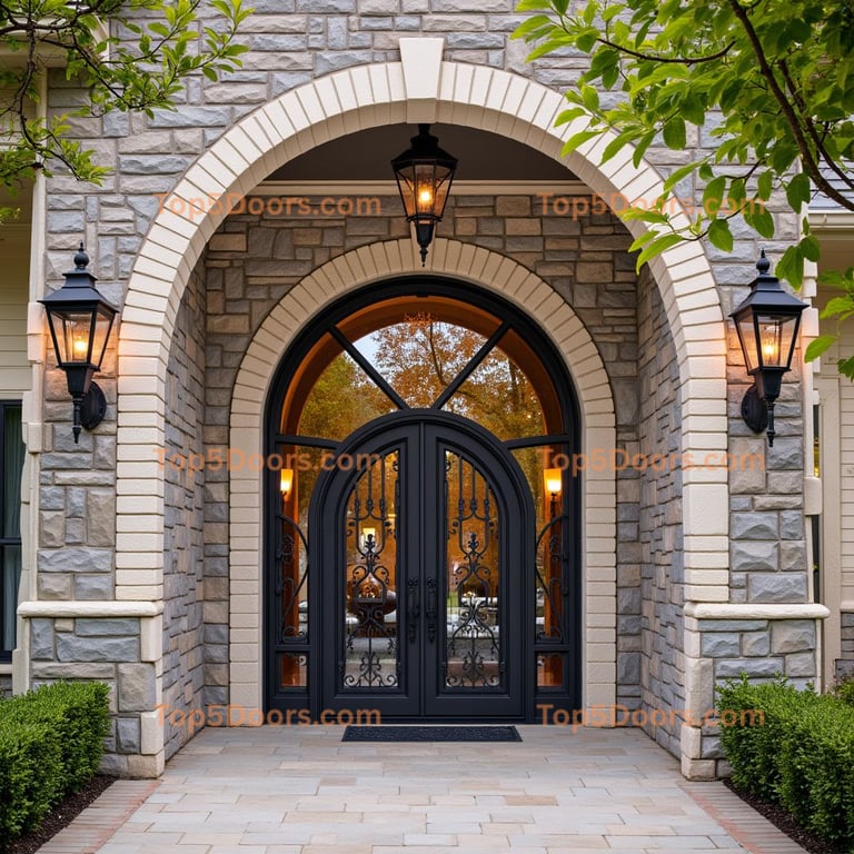 Illinois wine cellar door modern farmhouse Door