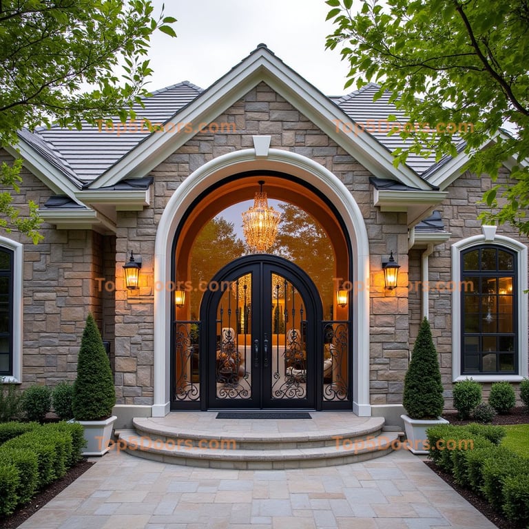 Illinois wine cellar door korean modern Door