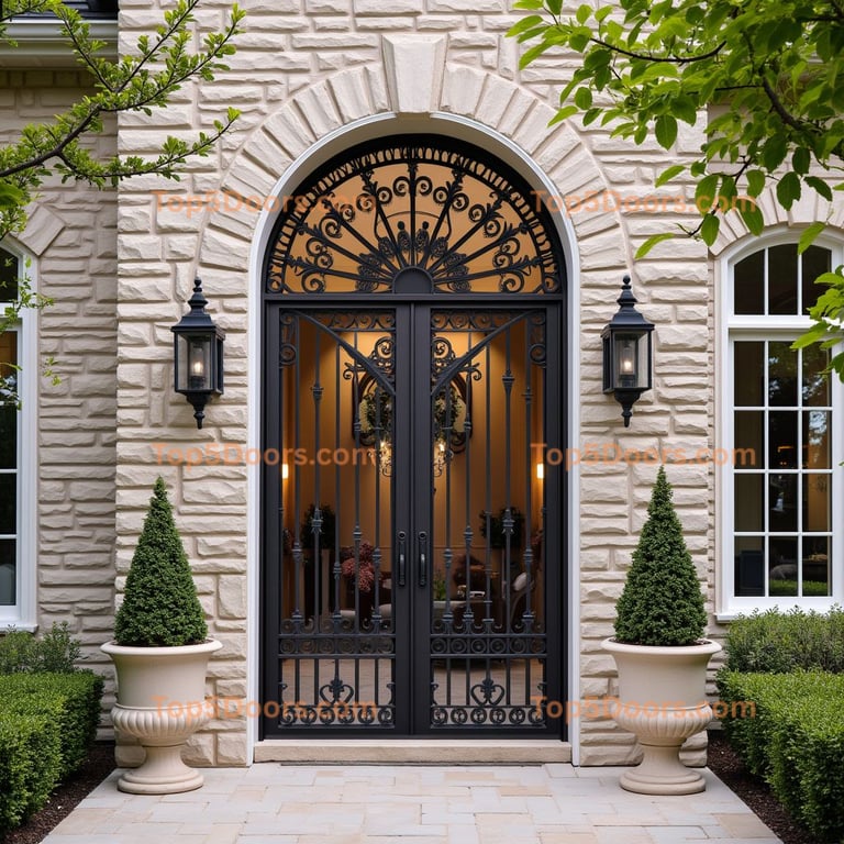 Illinois wine cellar door modern farmhouse Door