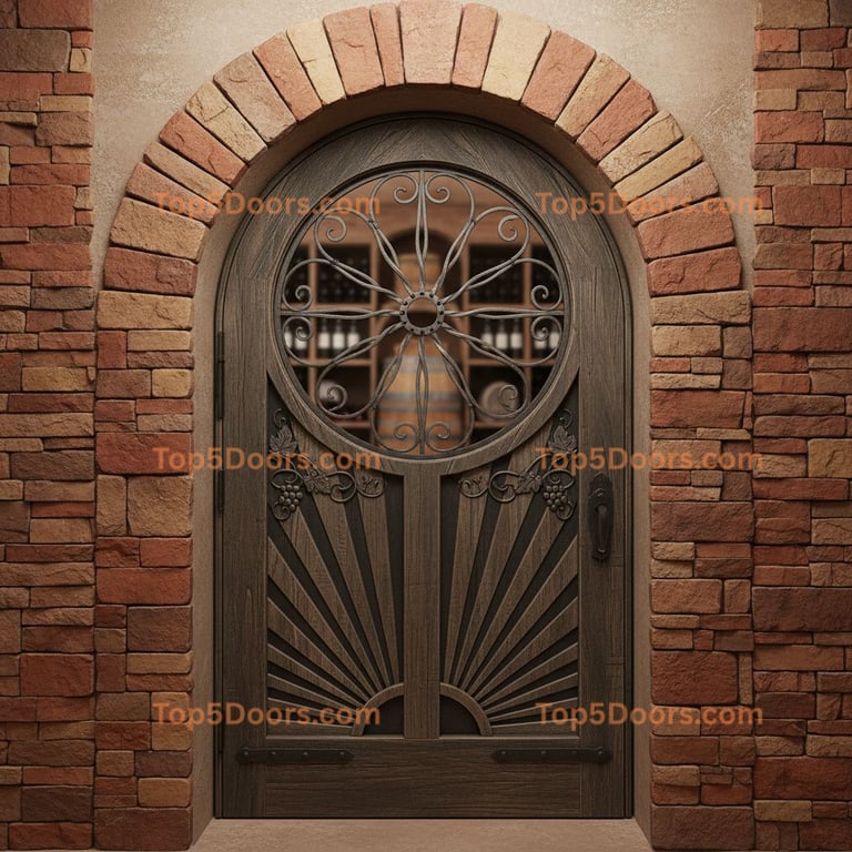 Illinois wine cellar door southwestern Door