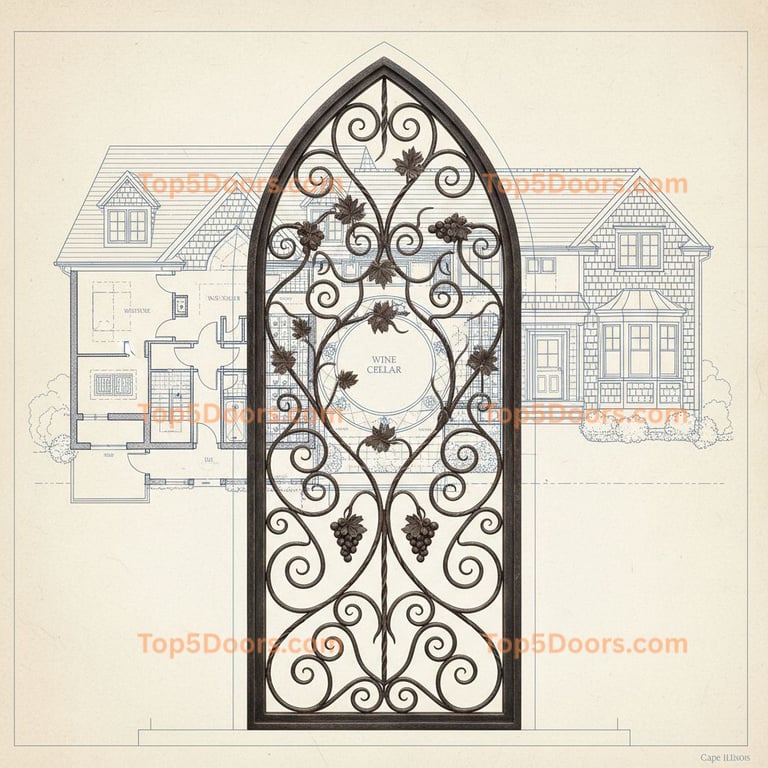 Illinois wine cellar door cape cod Door