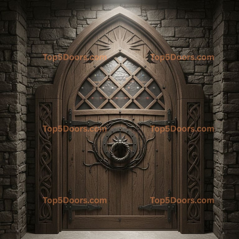 Illinois wine cellar door mountain lodge Door