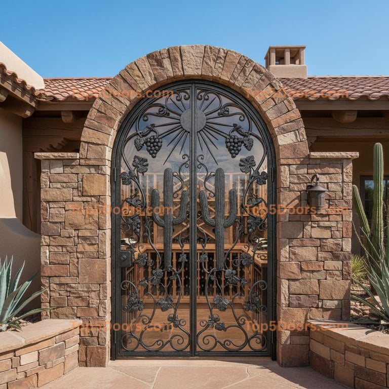 Illinois wine cellar door southwestern Door